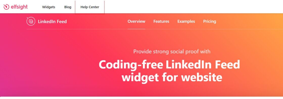 elfsight is a coding free feeds aggregator for LinkedIn